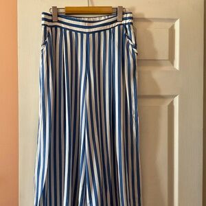 Striped culottes